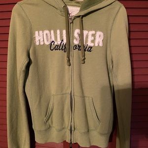 Hollister Zip Up Hoodie